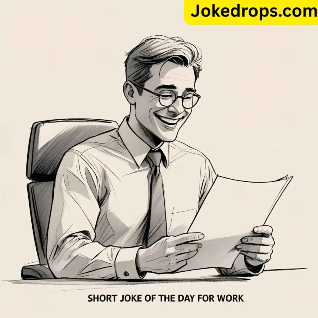 Short Joke of the Day for Work