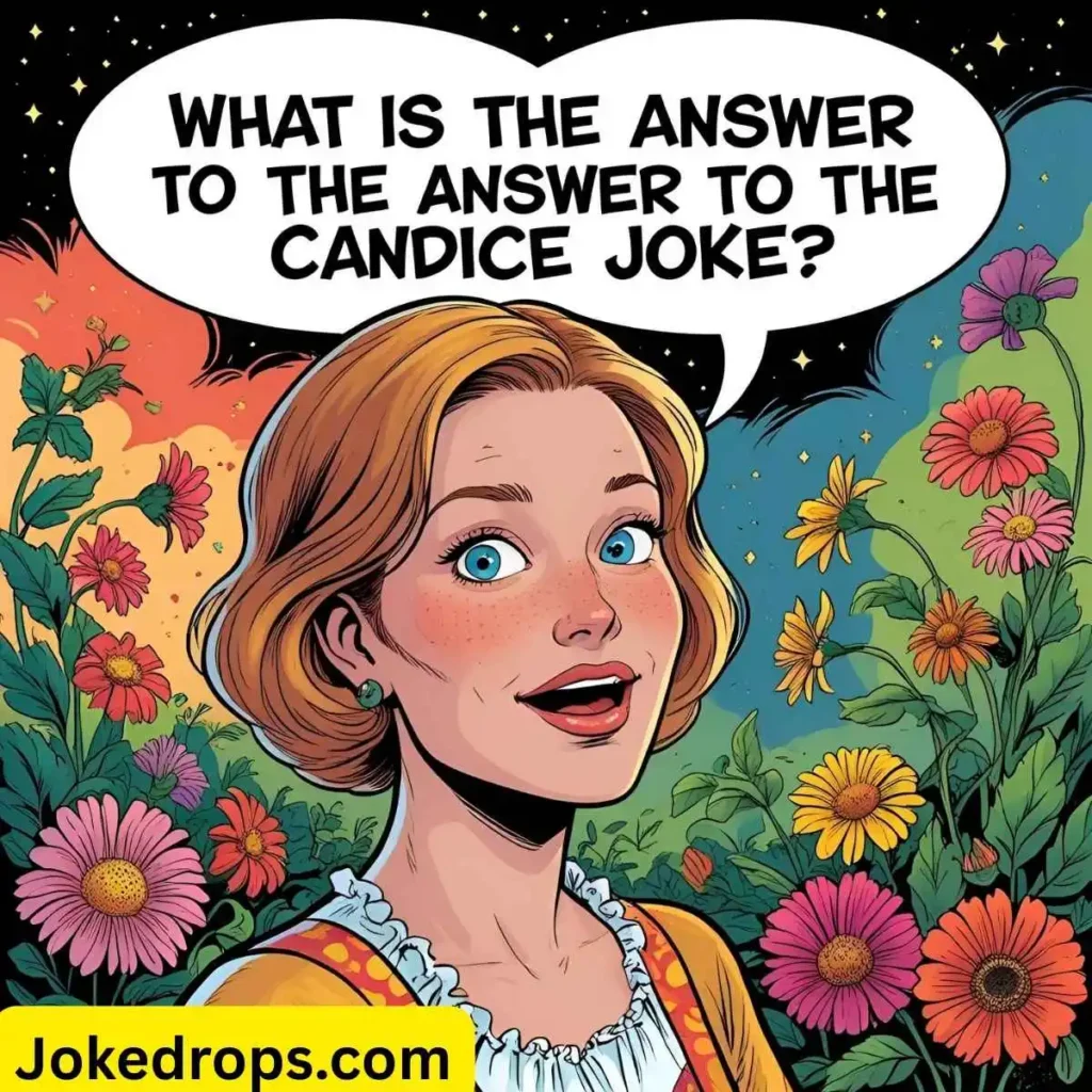 What is the answer to the Candice joke