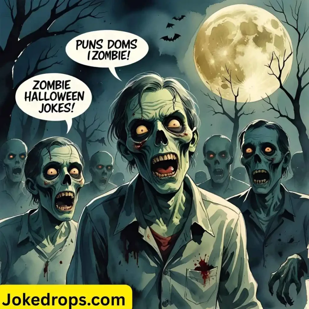 Zombie Halloween Jokes