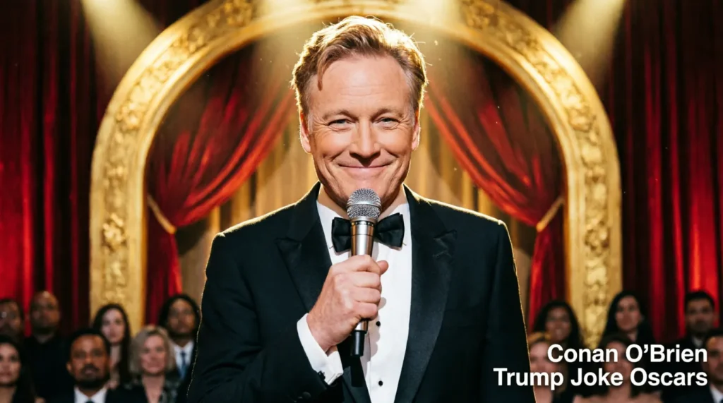 Conan O'brien Trump Joke Oscars