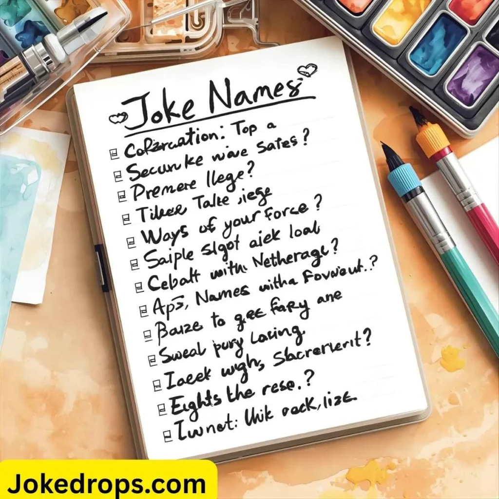 Joke Names List