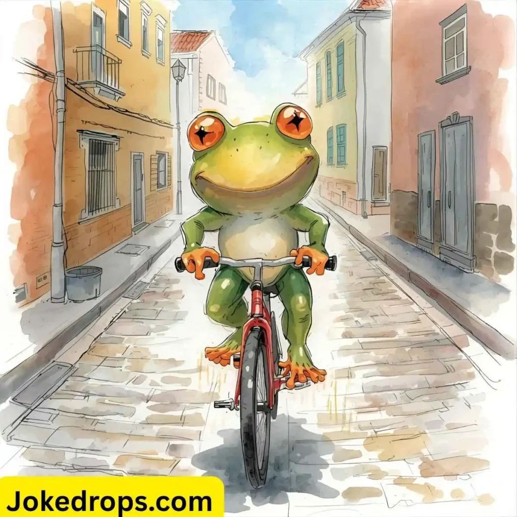Funny Frog Joke