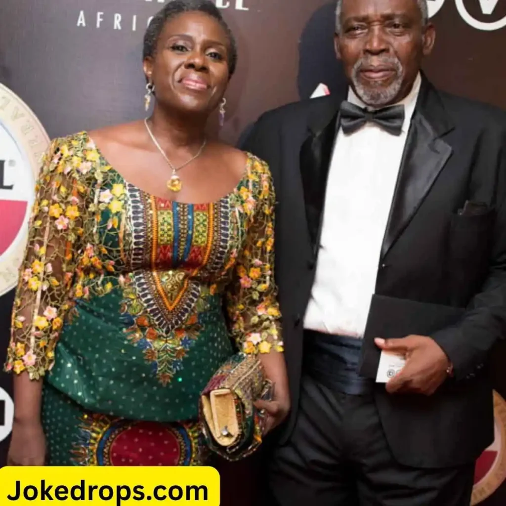 Joke Silva and Husband