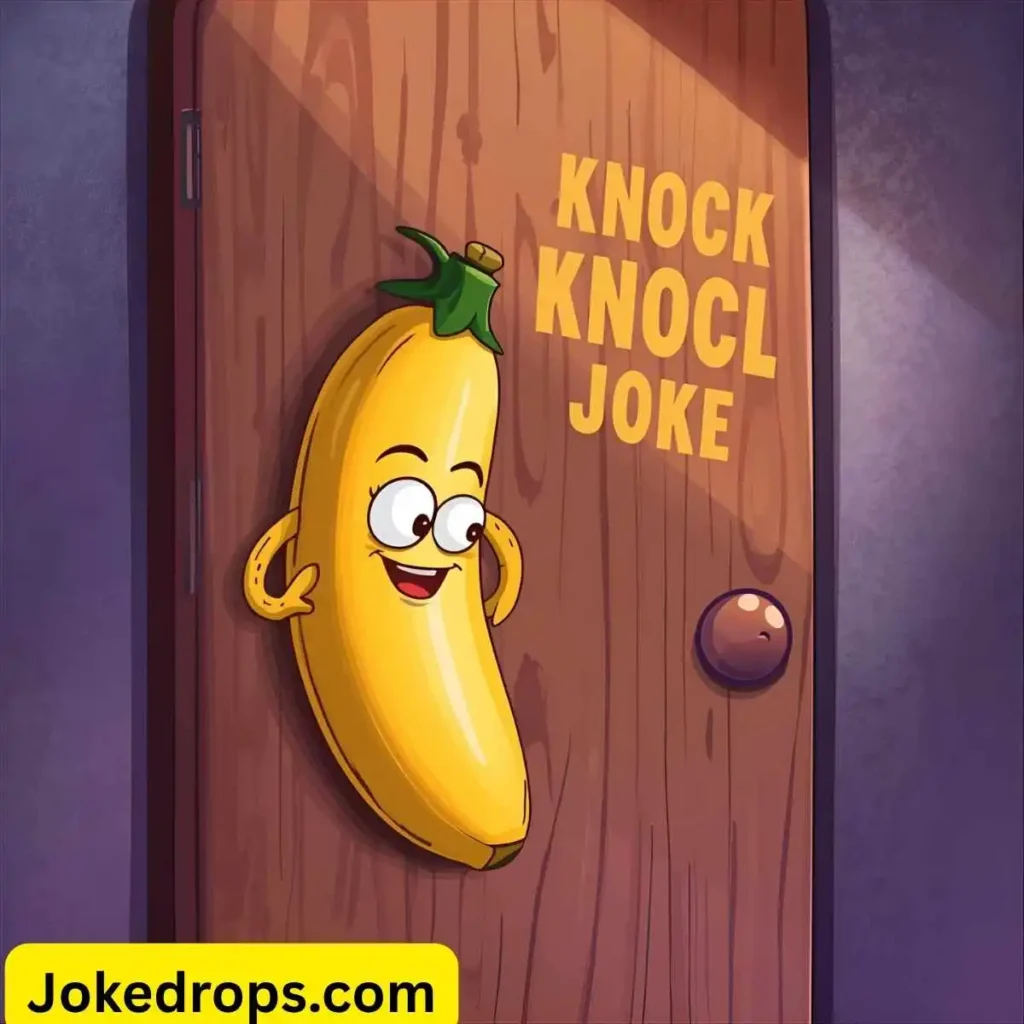 Knock knock banana joke