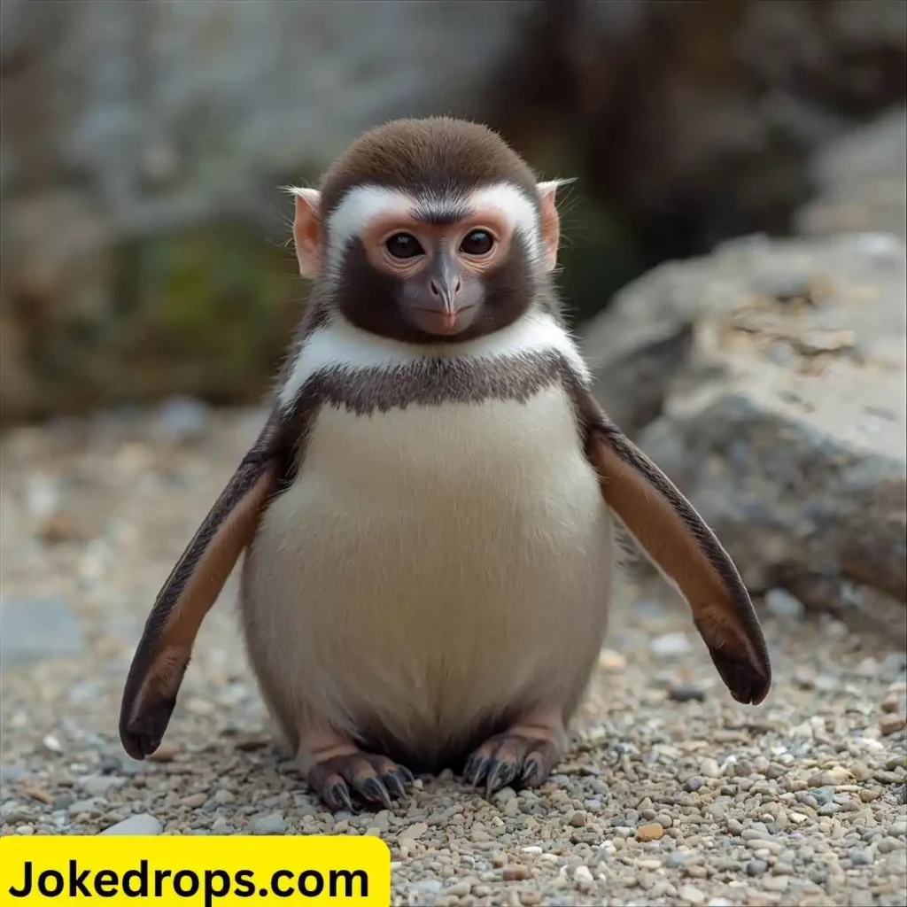 Monkey Penguin Joke