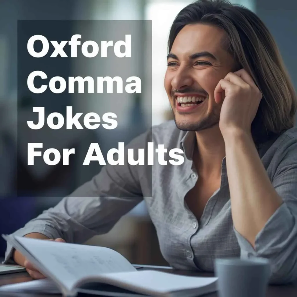 Oxford Comma Joke For Adults 