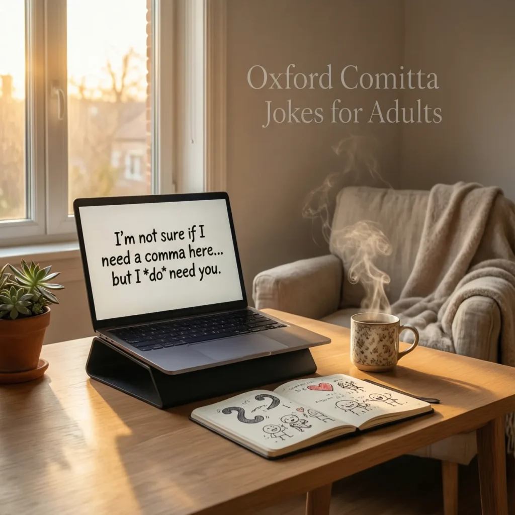 Oxford Comma Jokes for Adults
