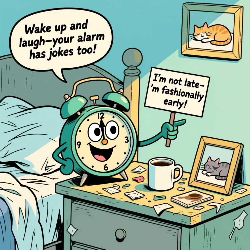 Alarm Clock Jokes One Liners