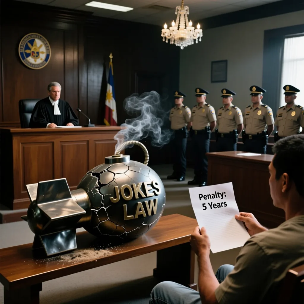 Bomb Jokes Law Philippines Penalty