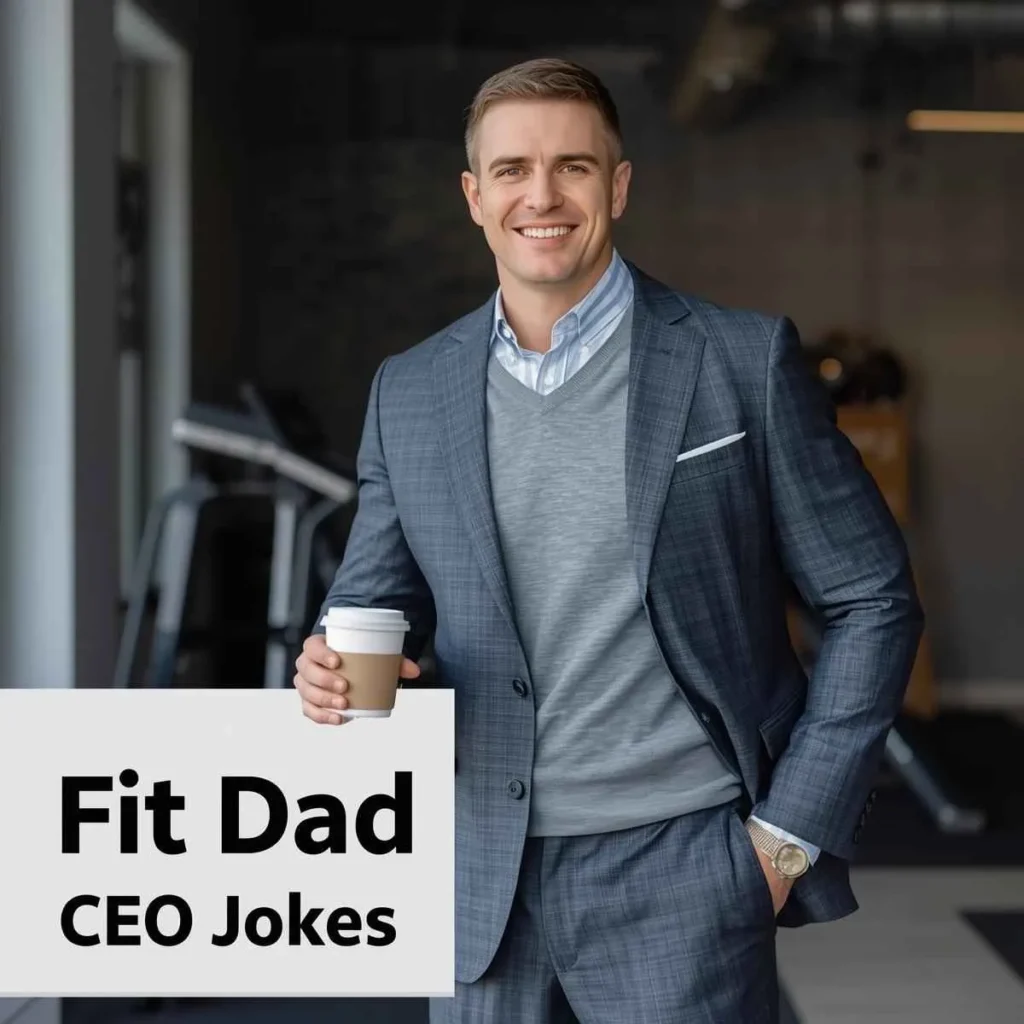 Fit Dad CEO Jokes
