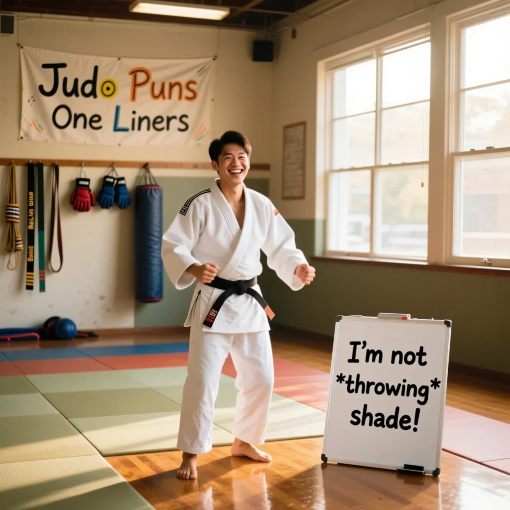 Judo Puns One Liners