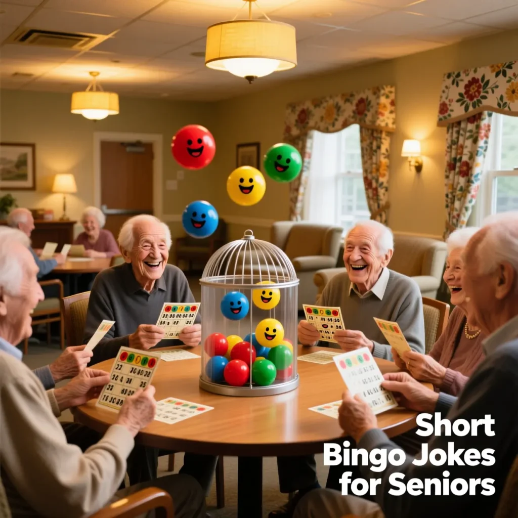 Short Bingo Jokes for Seniors