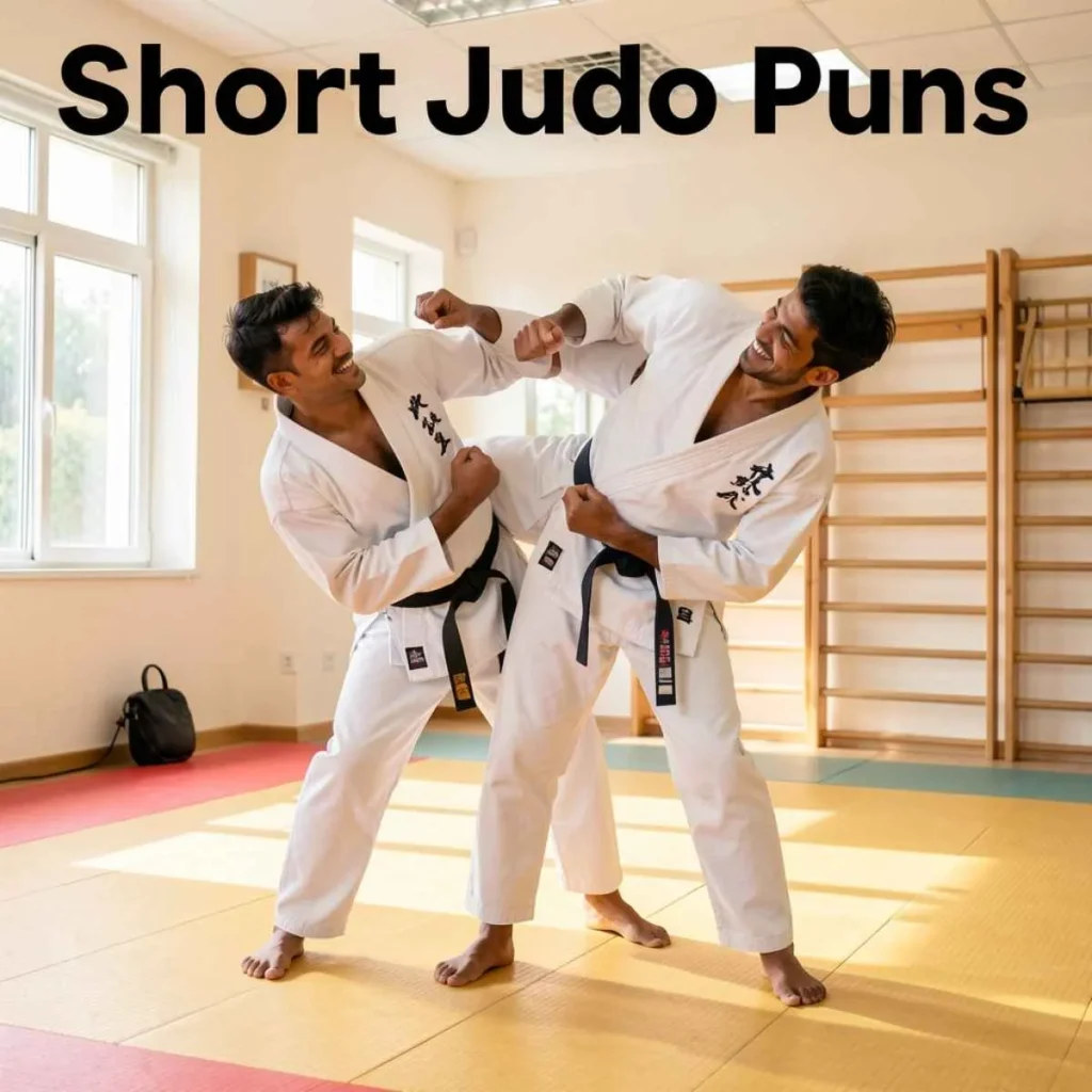 Short Judo Puns