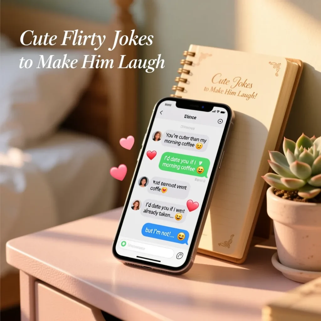 Cute Flirty Jokes to Make Him Laugh