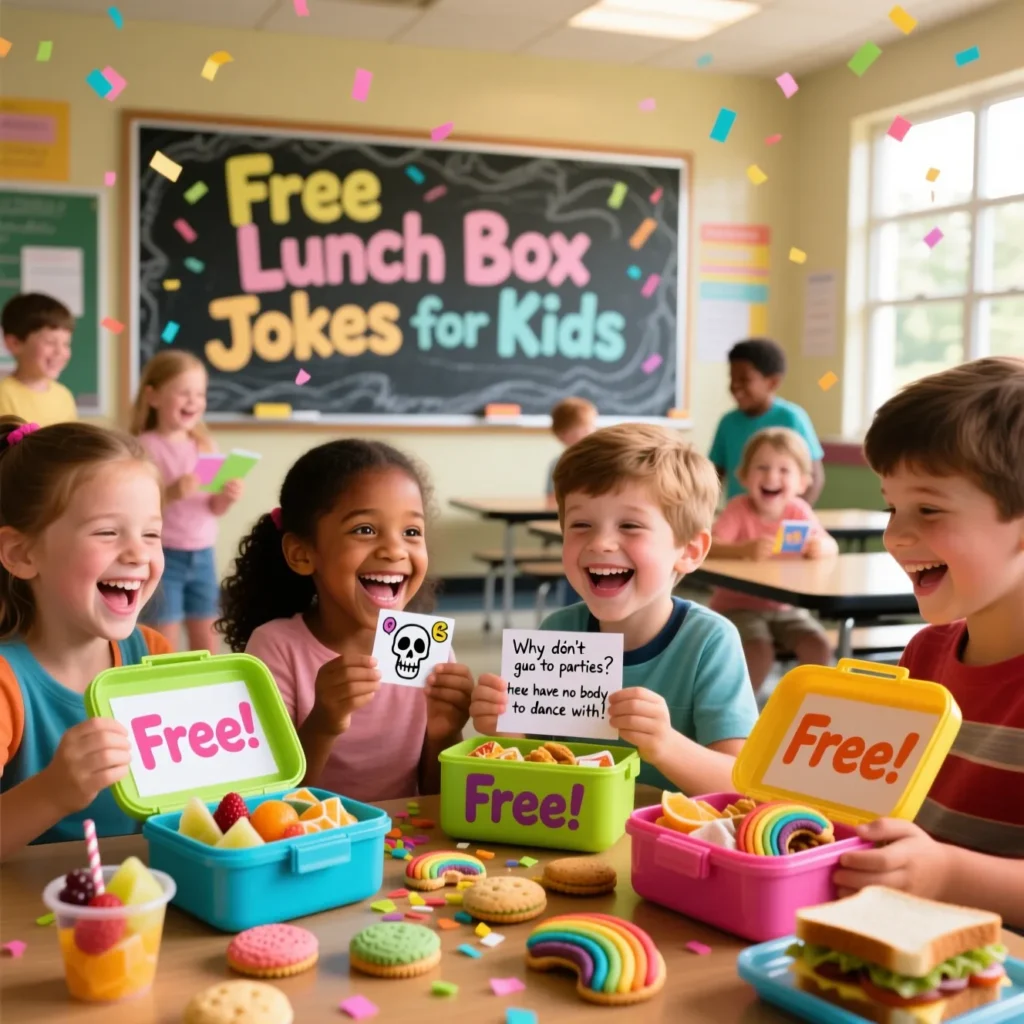 Free Lunch Box Jokes for Kids