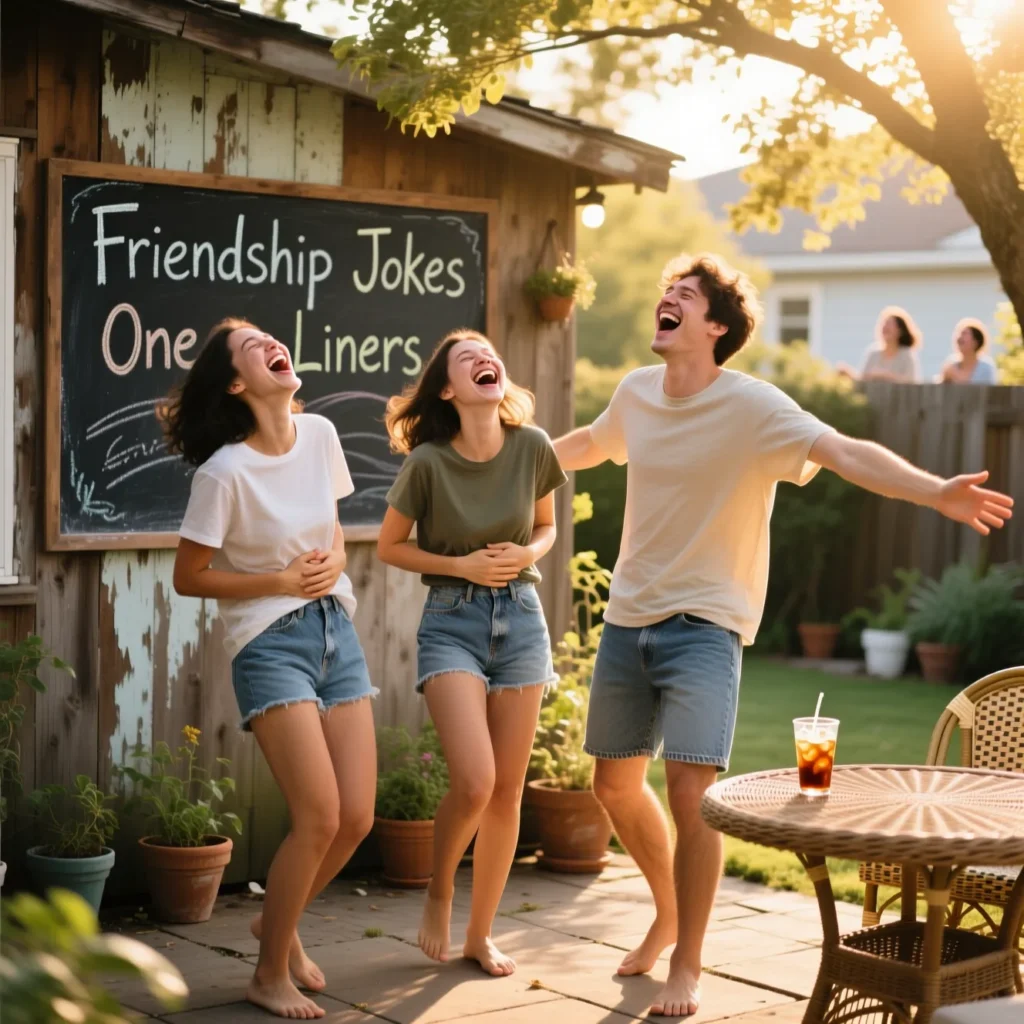 Friendship Jokes One Liners