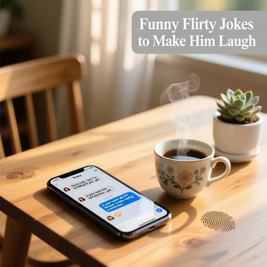 Funny Flirty Jokes to Make Him Laugh