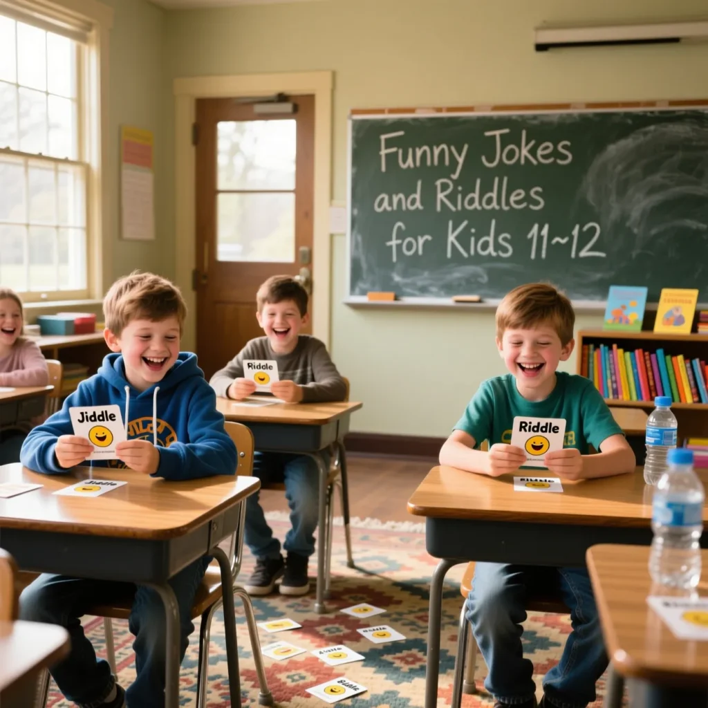Funny Jokes and Riddles for Kids 11–12