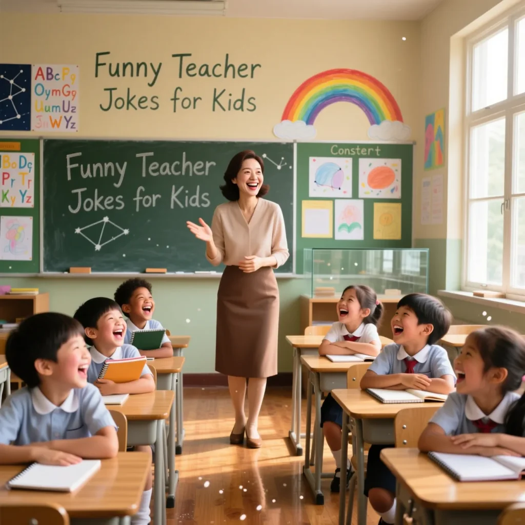 Funny Teacher Jokes for Kids