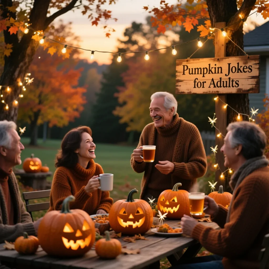 Pumpkin Jokes for Adults