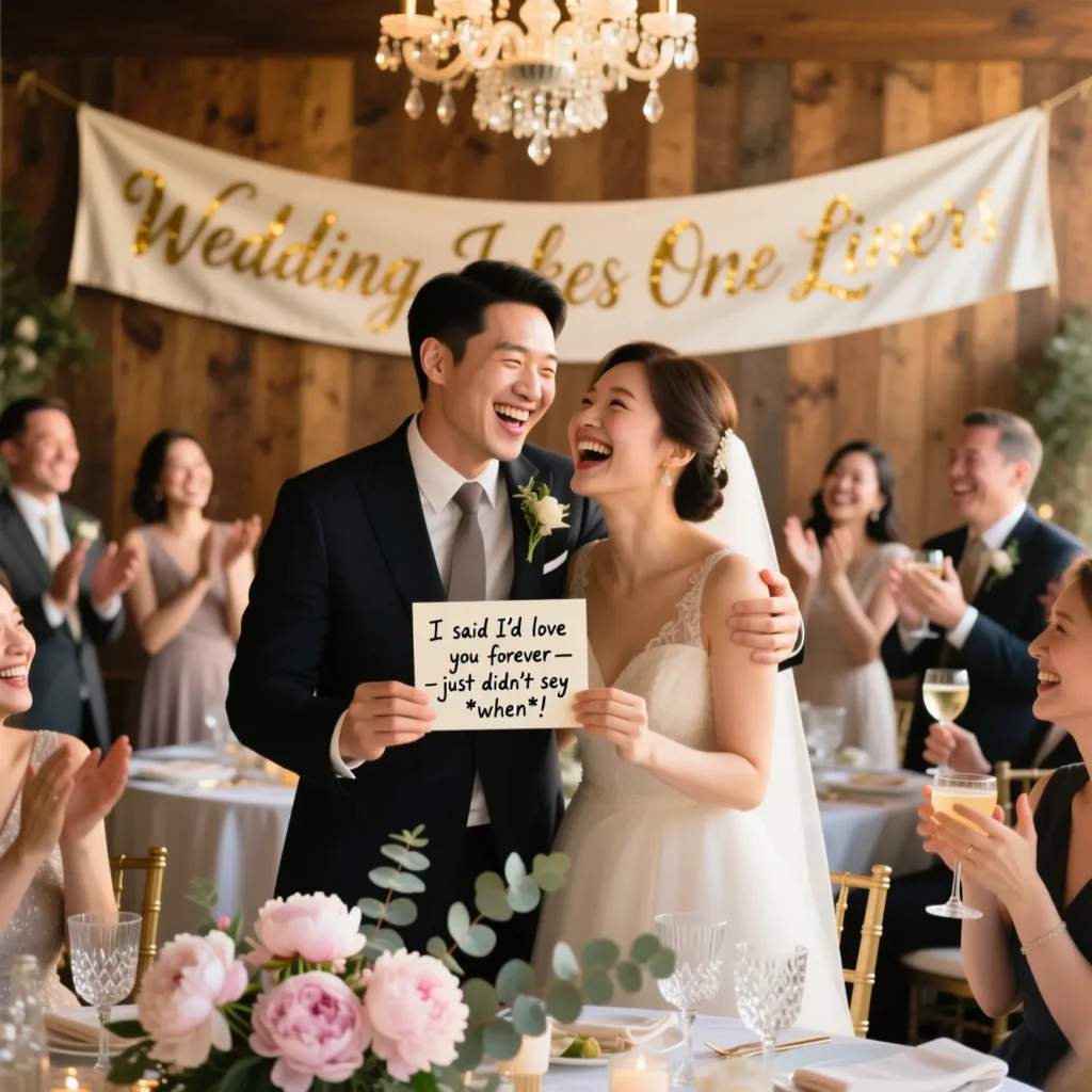 Wedding Jokes One Liners 