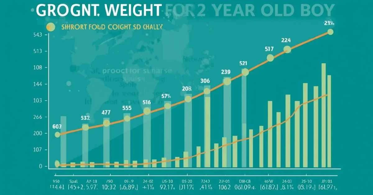 Average Weight for 2 Year old Boy