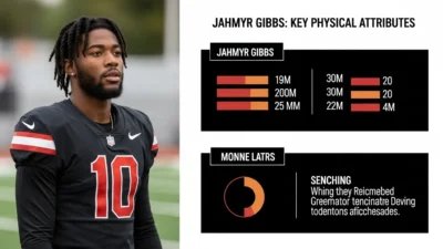 Jahmyr Gibbs Height and Weight