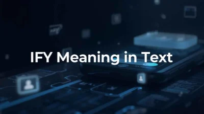 IFY Mean in Text