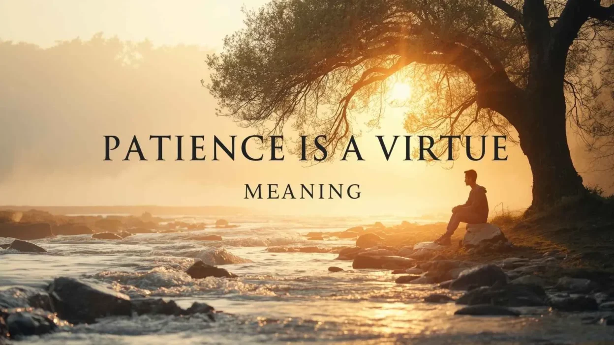 Patience Is a Virtue Meaning