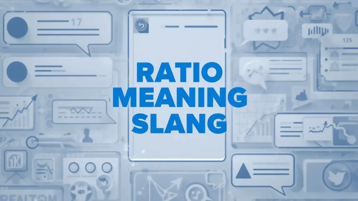 Ratio Meaning Slang