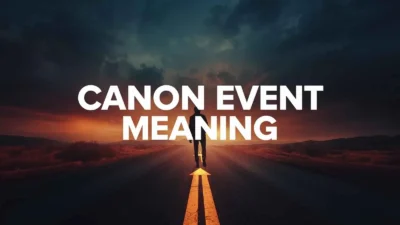 Canon Event Meaning